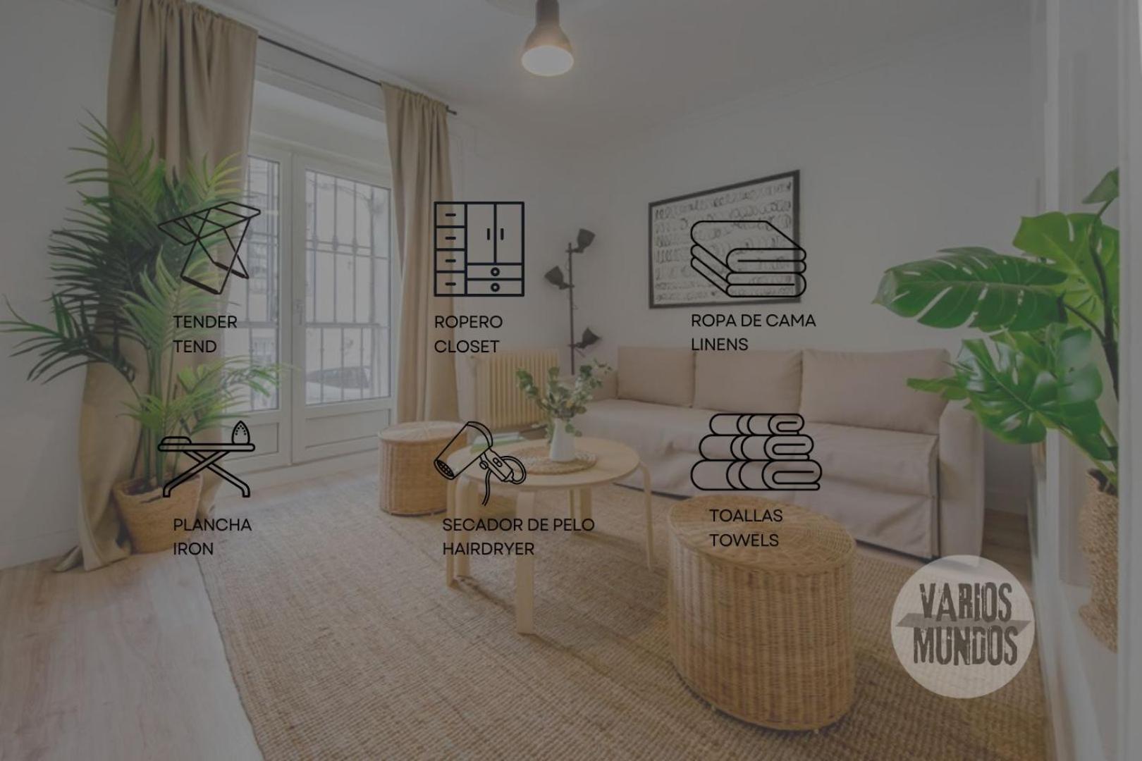 Nuevo Apt De 9Pax En La Cava Alta Centro De Madrid E1 Eksteriør billede